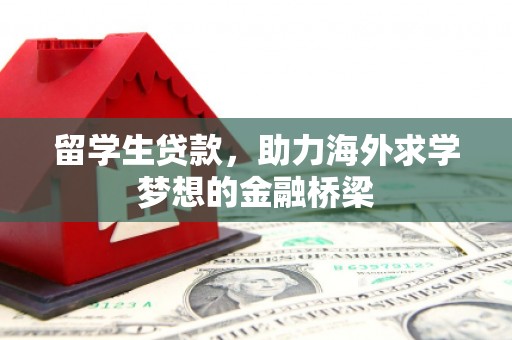 礼县留学生贷款，助力海外求学梦想的金融桥梁