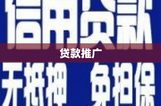 礼县贷款推广