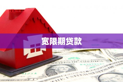 礼县宽限期贷款