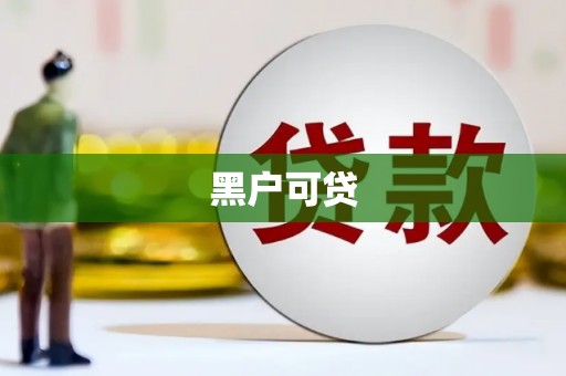 礼县黑户可贷