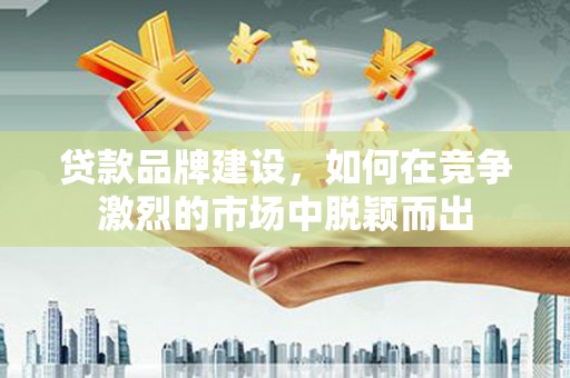 礼县贷款品牌建设，如何在竞争激烈的市场中脱颖而出