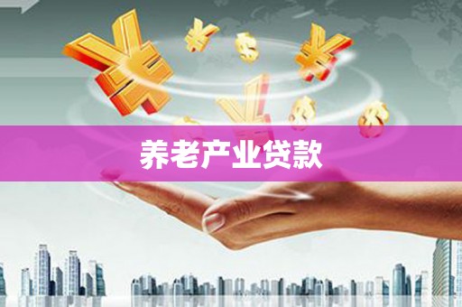 礼县养老产业贷款