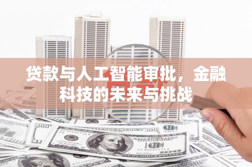 礼县贷款与人工智能审批，金融科技的未来与挑战