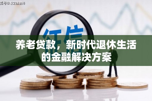 礼县养老贷款，新时代退休生活的金融解决方案