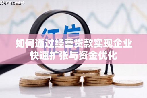 礼县如何通过经营贷款实现企业快速扩张与资金优化
