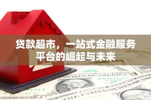 礼县贷款超市，一站式金融服务平台的崛起与未来