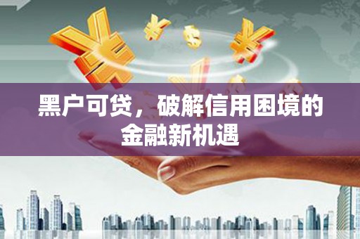礼县黑户可贷，破解信用困境的金融新机遇