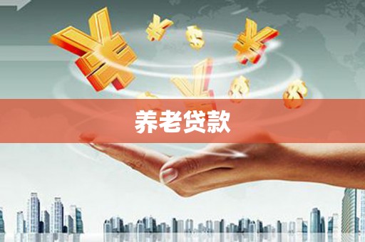 礼县养老贷款