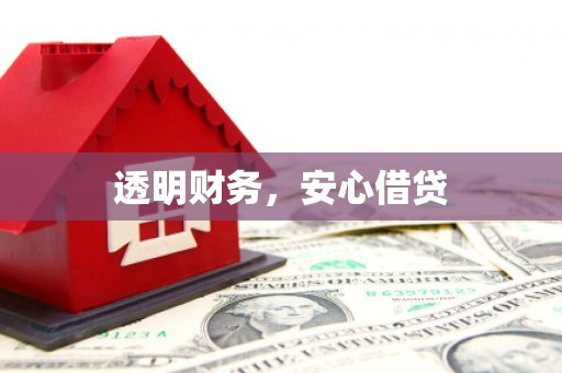 礼县透明财务，安心借贷