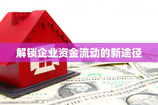 礼县解锁企业资金流动的新途径