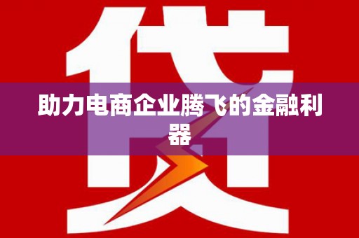 礼县助力电商企业腾飞的金融利器