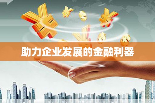 礼县助力企业发展的金融利器