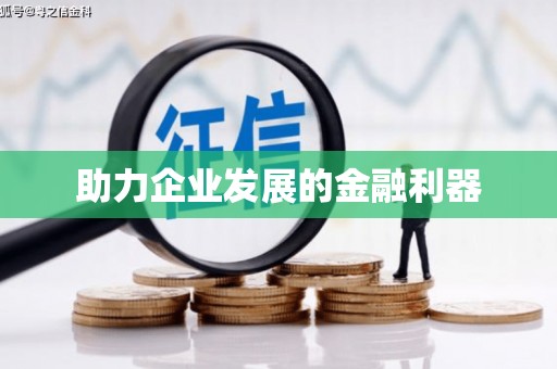 礼县助力企业发展的金融利器